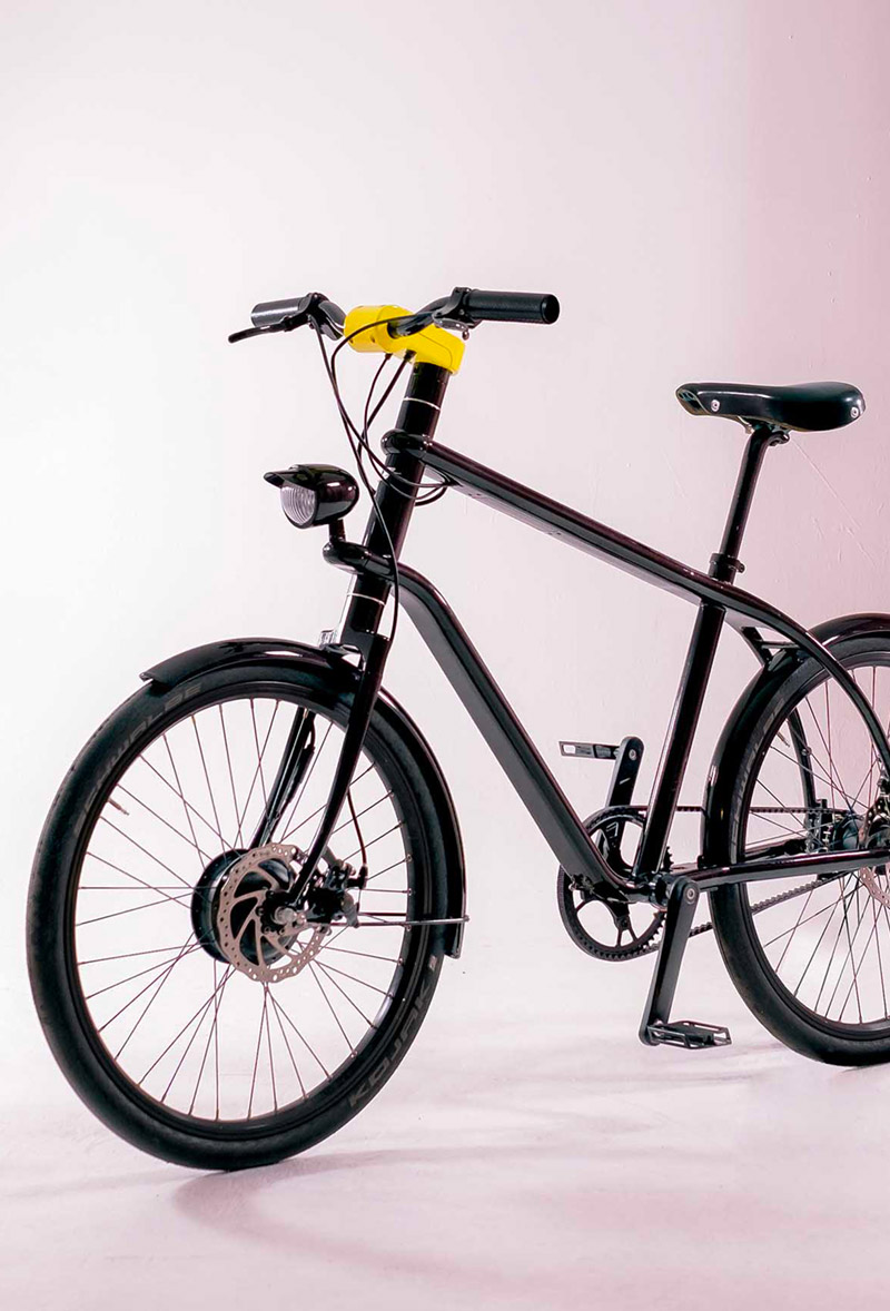 Le vélo connecté avec 2 batteries