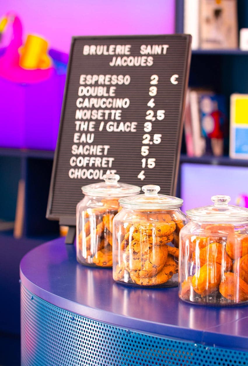 cookies sur le bar