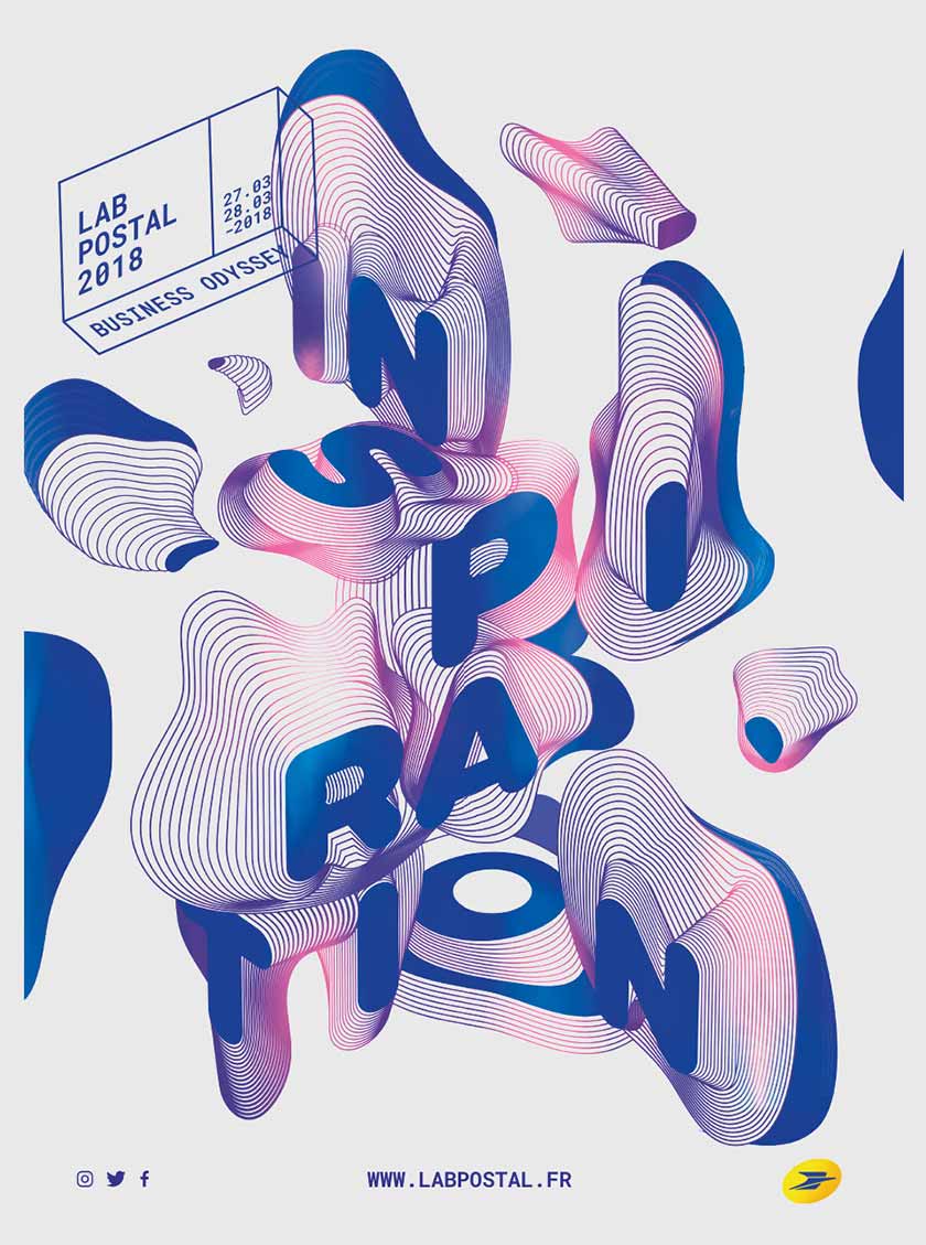 Affiche design du lab